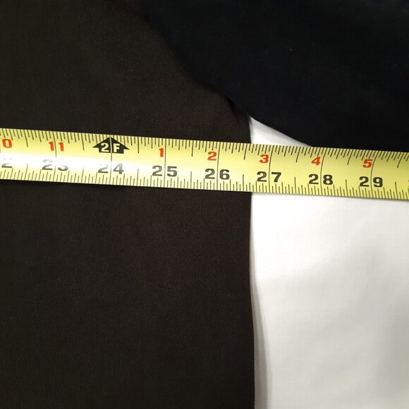 Sag Harbor Coat Womens Plus 24W Black Button Up Animal Print Lightweight - Picture 3 of 13